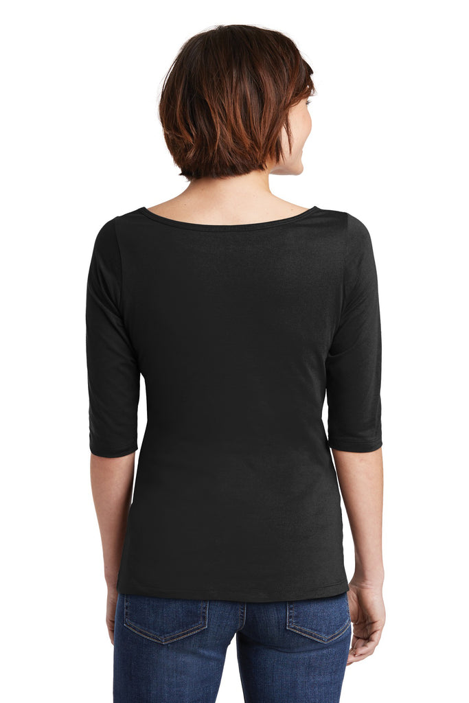 District Made® Ladies Perfect Weight® 3/4-Sleeve Tee