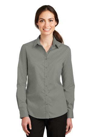 Port Authority® Ladies SuperPro™ Twill Shirt