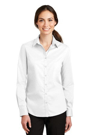 Port Authority® Ladies SuperPro™ Twill Shirt